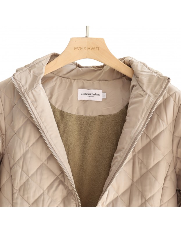 Quilted Jacket (Fleece Inside)